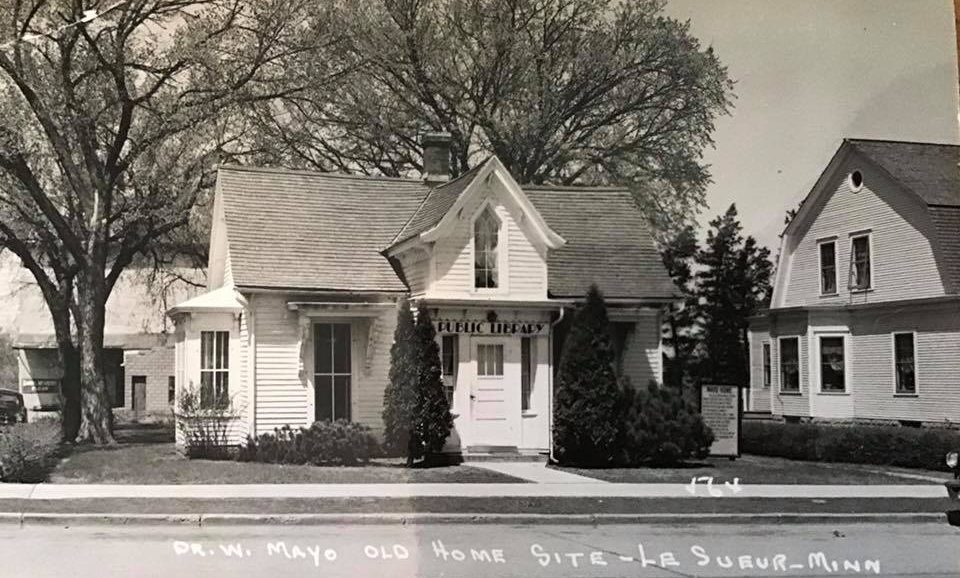 past picture of the house